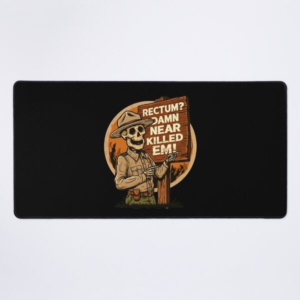 Item preview, Rectum Damn Near Killed em! Funny Old Times Design designed and sold by DarkRelicStudio.
