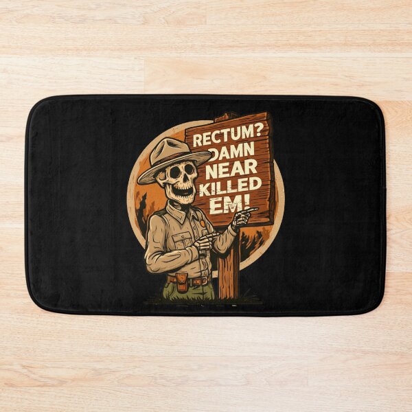 Item preview, Rectum Damn Near Killed em! Funny Old Times Design designed and sold by DarkRelicStudio.