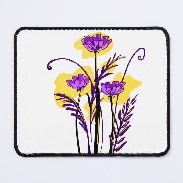 Item preview, Aesthetic Purple Wildflowers designed and sold by Cloud-Siren.