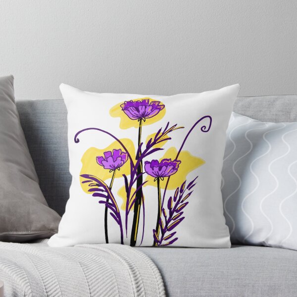 Item preview, Aesthetic Purple Wildflowers designed and sold by Cloud-Siren.