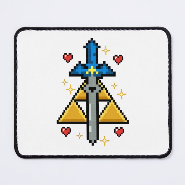 Item preview, Magic Sword Pixel Art – Hearts and Fantasy designed and sold by teamzeta.