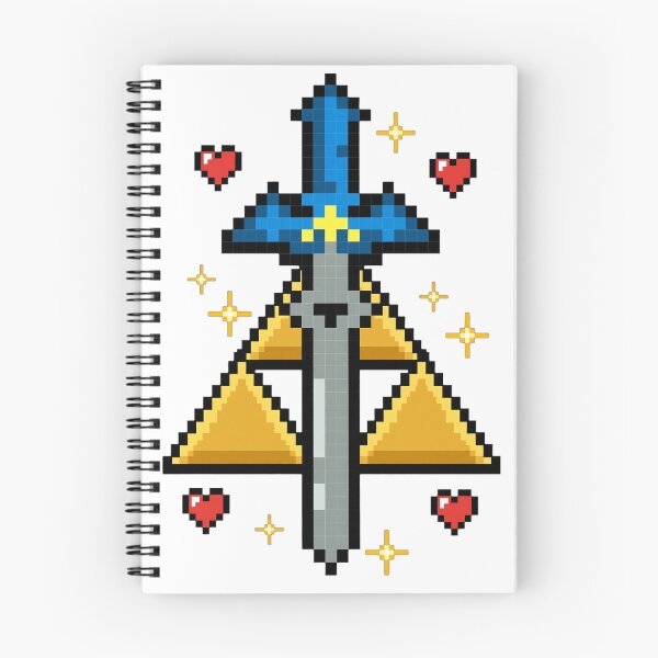 Item preview, Magic Sword Pixel Art – Hearts and Fantasy designed and sold by teamzeta.