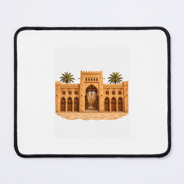 Item preview, Al-Qaisariya Souq Al Ahsa Saudi Arabia | Historic Arabian Market designed and sold by DesertInkArt.