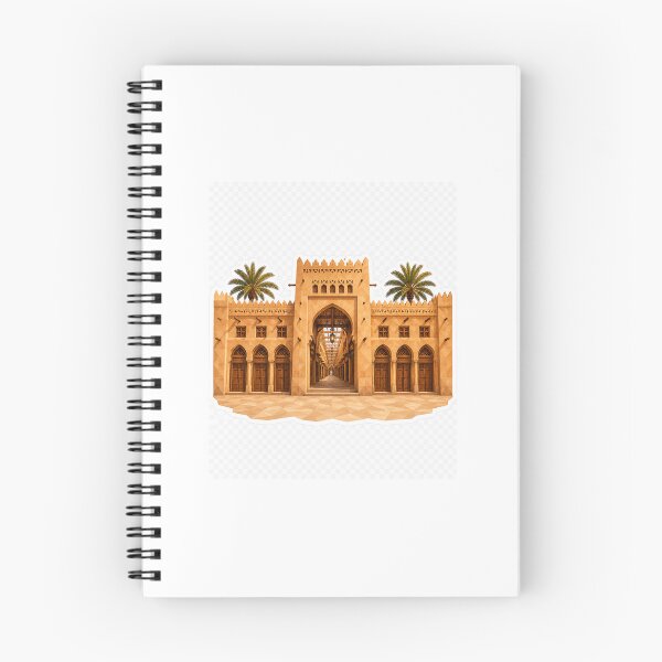 Item preview, Al-Qaisariya Souq Al Ahsa Saudi Arabia | Historic Arabian Market designed and sold by DesertInkArt.