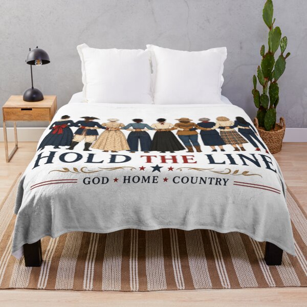 Item preview, Daughters Advocating Hold The Line, Resolute Chapter, Vintage Wash, God Home Country, DAR Support Gift designed and sold by Cchotlan.