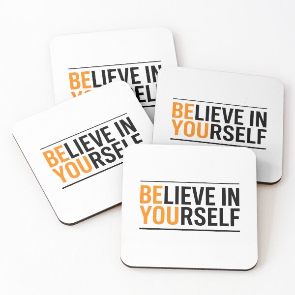 Item preview, Believe In Yourself Motivational Self Empowerment Quote designed and sold by Doodleoub.