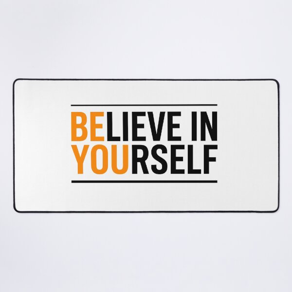 Item preview, Believe In Yourself Motivational Self Empowerment Quote designed and sold by Doodleoub.