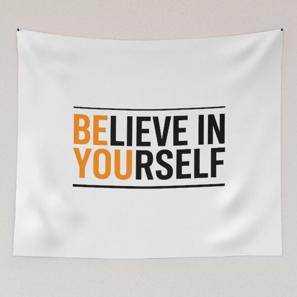 Item preview, Believe In Yourself Motivational Self Empowerment Quote designed and sold by Doodleoub.