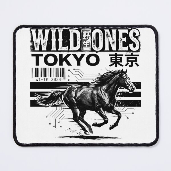 Item preview, Wild Ones Tokyo — Urban Streetwear Horse Graphic v2 designed and sold by CornishPixiPony.