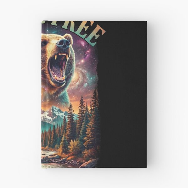 Item preview, Wild and Free Cosmic Bear Grizzly Galaxy Mountains designed and sold by AestheticTrd.