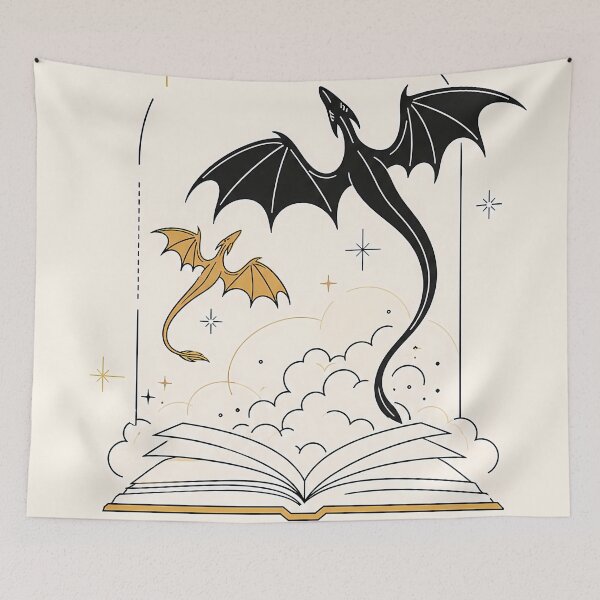 Item preview,  Fly or Die - Fantasy Dragons designed and sold by Rising Drake.