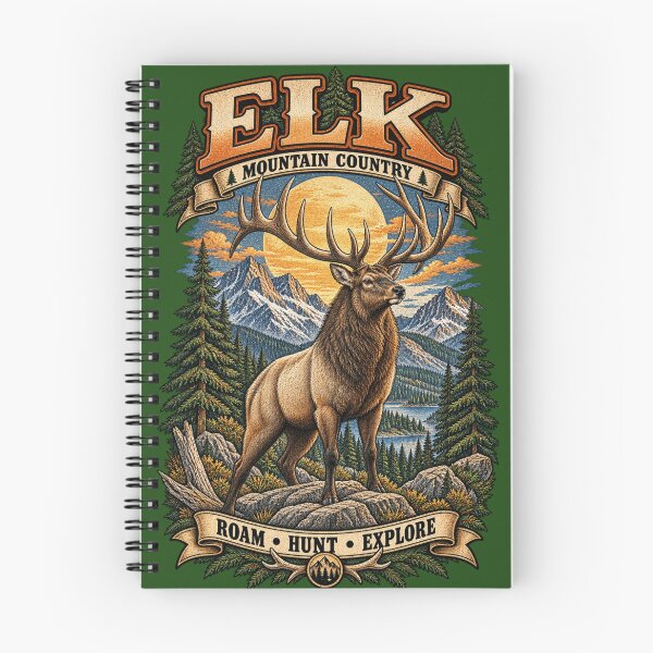 Item preview, Elk Mountain Country designed and sold by KrungiT Design .