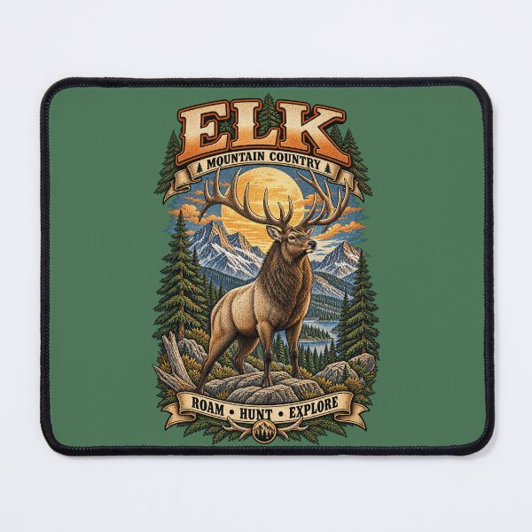 Item preview, Elk Mountain Country designed and sold by KrungiT Design .