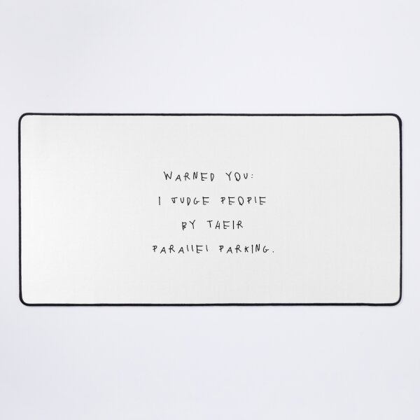 Item preview, FUNNY PARKING | QUOTE T-SHIRT  designed and sold by OVERHEARD IT | BRAND.