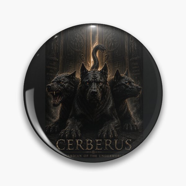 Item preview, CERBERUS — GUARDIAN OF THE UNDERWORLD | | Greek Mythology Art designed and sold by Pop, Culture and Stuff.