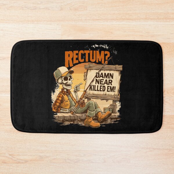 Item preview, Rectum Damn Near Killed em! Funny Old Times Design designed and sold by DarkRelicStudio.