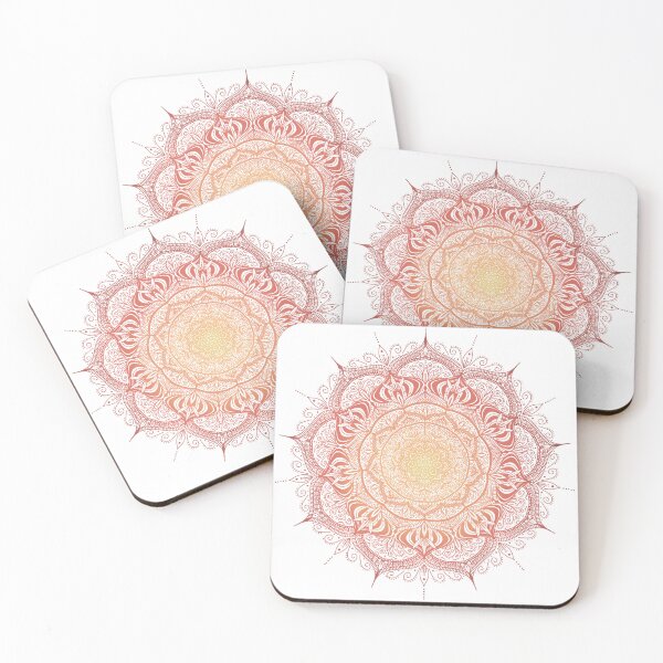 Item preview, Fall Inspired Mandala Pattern in Warm Autumnal Tones   designed and sold by MysticMagpie.