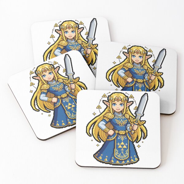Item preview, Warrior Princess Pixel Art – Epic Fantasy designed and sold by teamzeta.