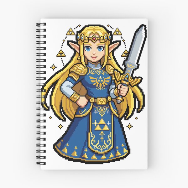 Item preview, Warrior Princess Pixel Art – Epic Fantasy designed and sold by teamzeta.