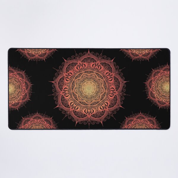 Item preview, Fall Inspired Mandala Pattern in Warm Autumnal Tones designed and sold by MysticMagpie.