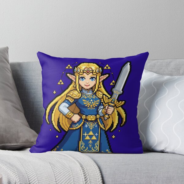 Item preview, Warrior Princess Pixel Art – Epic Fantasy designed and sold by teamzeta.