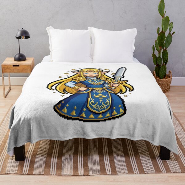 Item preview, Warrior Princess Pixel Art – Epic Fantasy designed and sold by teamzeta.
