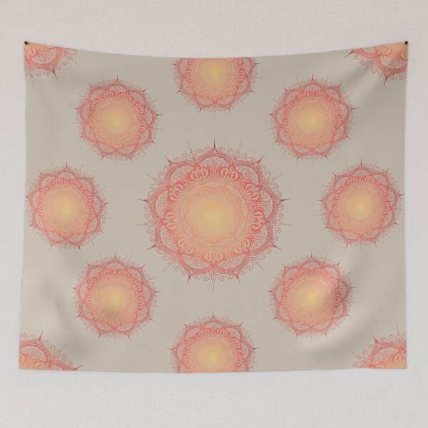 Item preview, Fall Inspired Mandala Pattern in Warm Autumnal Tones   designed and sold by MysticMagpie.