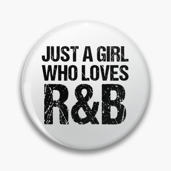 Item preview, Just A Girl Who Loves R&B Rhythm And Blues Music Fan designed and sold by Doodleoub.
