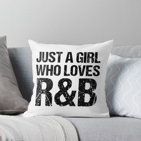 Item preview, Just A Girl Who Loves R&B Rhythm And Blues Music Fan designed and sold by Doodleoub.