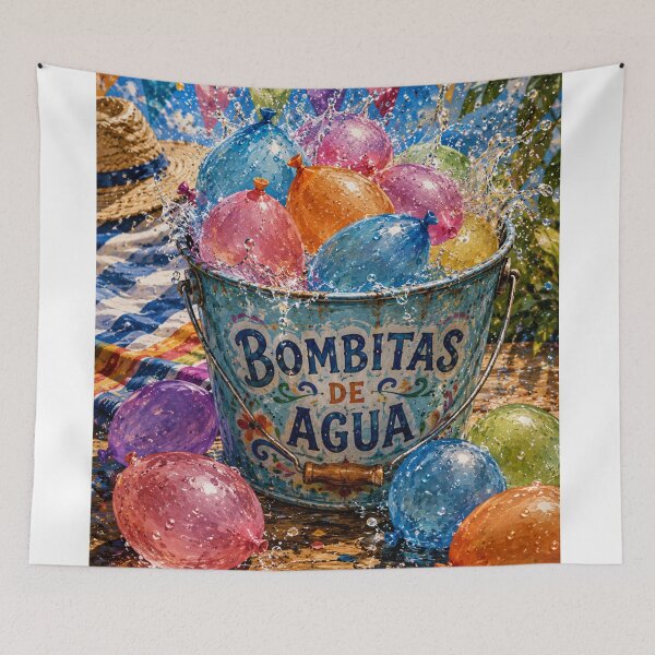 Item preview, Water Balloons – Neighborhood Carnival | Argentine Souvenirs designed and sold by Esencia Argentina.