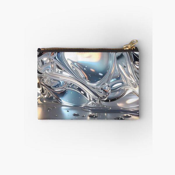 Item preview, Abstract Liquid Glass Metal Splash Sculpture designed and sold by BetweenForms.