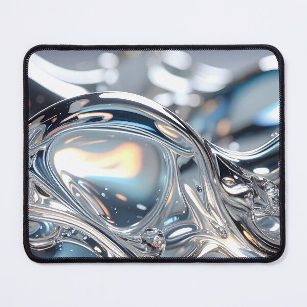 Item preview, Abstract Liquid Glass Metal Splash Sculpture designed and sold by BetweenForms.