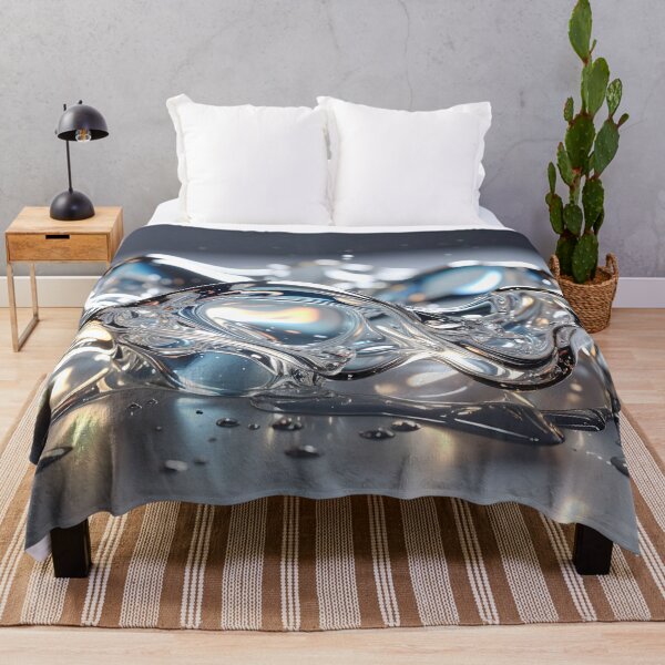 Item preview, Abstract Liquid Glass Metal Splash Sculpture designed and sold by BetweenForms.