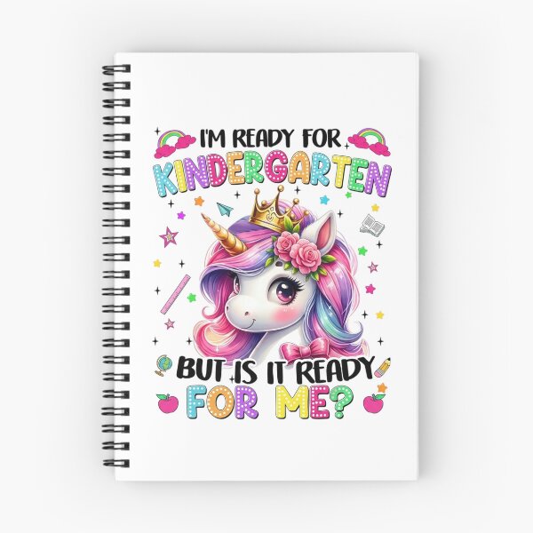Item preview, I'm Ready for Kindergarten Unicorn First Day of School Girls T-Shirt designed and sold by ChockletBoy.