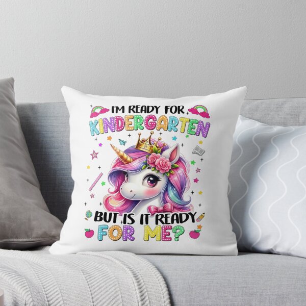 Item preview, I'm Ready for Kindergarten Unicorn First Day of School Girls T-Shirt designed and sold by ChockletBoy.