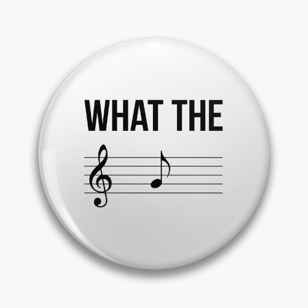 Item preview, What The F Music Musician Funny Humor Gift designed and sold by Doodleoub.
