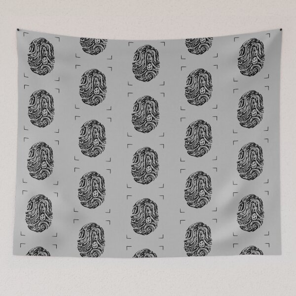 Item preview, A Happy Fingerprint Drawing designed and sold by amidst-no-whale.