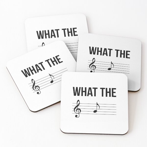 Item preview, What The F Music Musician Funny Humor Gift designed and sold by Doodleoub.