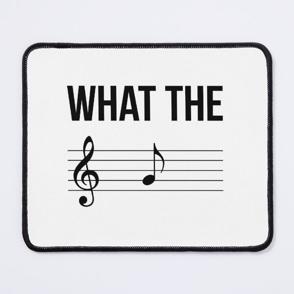 Item preview, What The F Music Musician Funny Humor Gift designed and sold by Doodleoub.