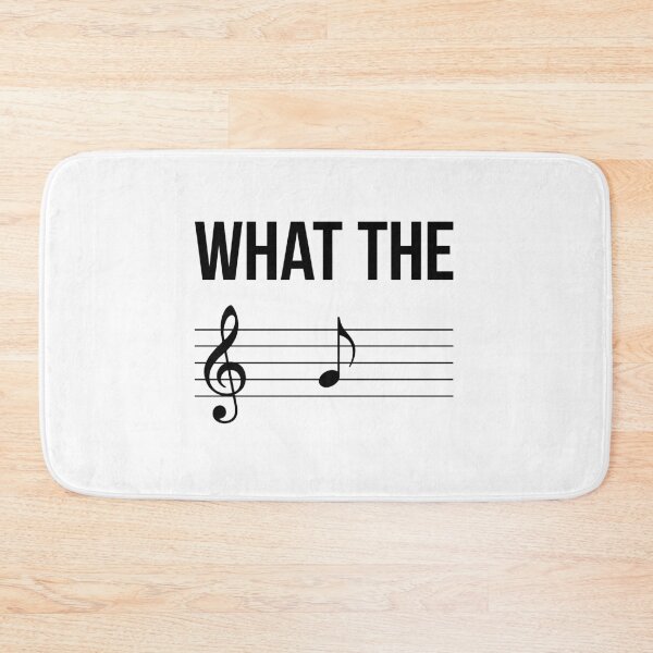 Item preview, What The F Music Musician Funny Humor Gift designed and sold by Doodleoub.