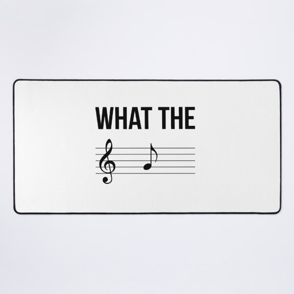 Item preview, What The F Music Musician Funny Humor Gift designed and sold by Doodleoub.