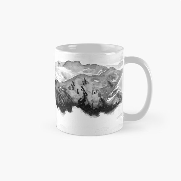 Item preview, Black and white mountains - At the summit of Courchevel - 3 Valleys designed and sold by Anais-Mrn.