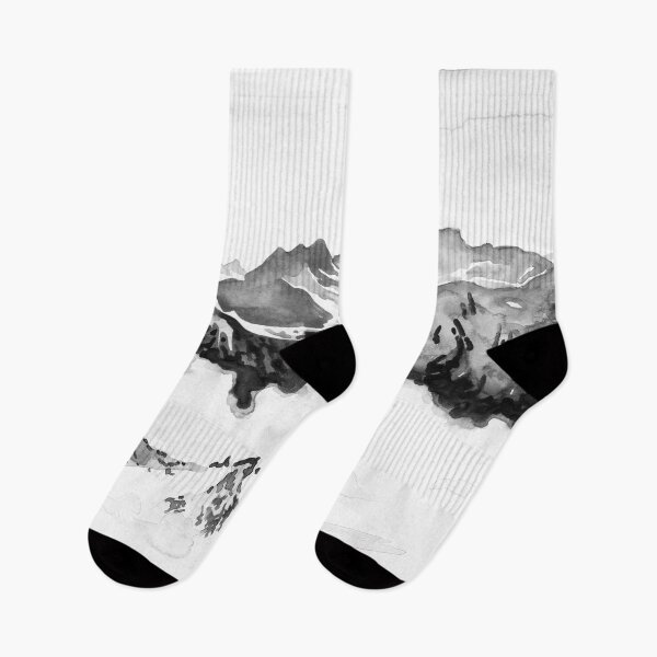 Item preview, Black and white mountains - At the summit of Courchevel - 3 Valleys designed and sold by Anais-Mrn.