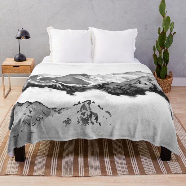 Item preview, Black and white mountains - At the summit of Courchevel - 3 Valleys designed and sold by Anais-Mrn.