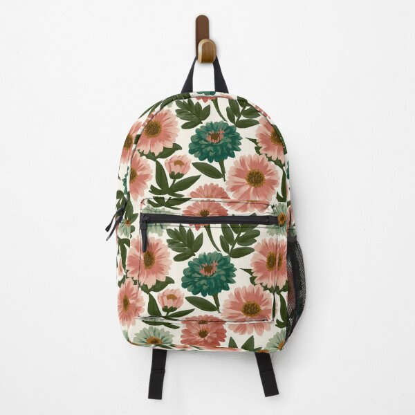 Item preview, Blooming Zinnia Print - Flower Bouquet Pattern - Gifts For Guys designed and sold by RoyalStarsPatts.