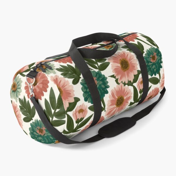 Item preview, Blooming Zinnia Print  - Flower Bouquet Pattern - Gifts For Guys designed and sold by RoyalStarsPatts.