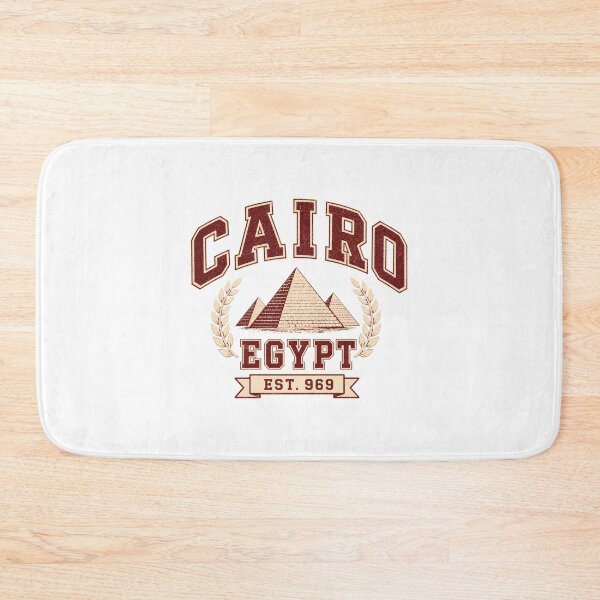Item preview, Vintage Cairo Egypt Travel Art – Pyramids and Desert Souvenir designed and sold by AMICO77.