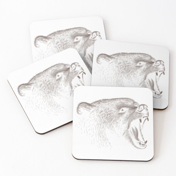 Item preview, Polar Bear Wildlife Illustration designed and sold by merona-design.
