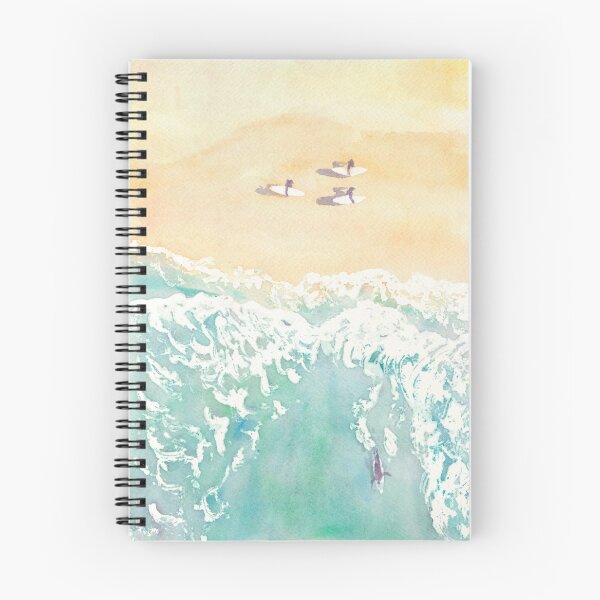 Item preview, Aerial view of the Atlantic coast and surfing designed and sold by Anais-Mrn.
