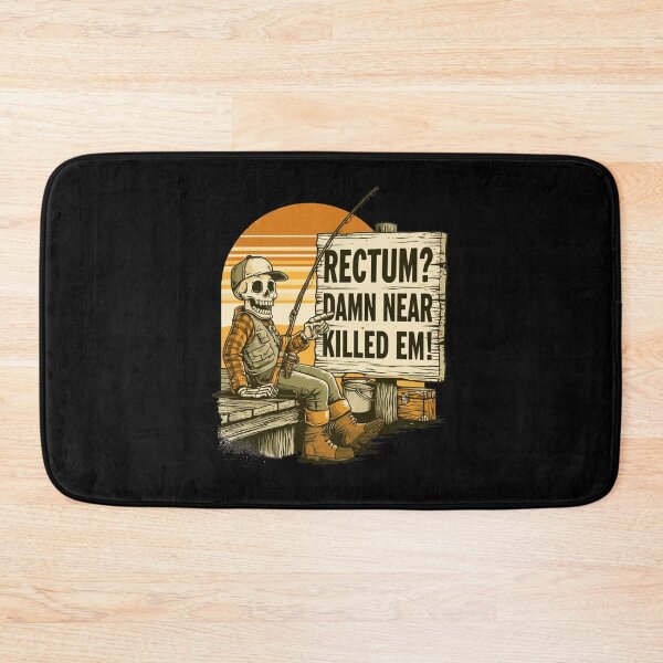 Item preview, Rectum Damn Near Killed em! Funny Old Times Design designed and sold by DarkRelicStudio.